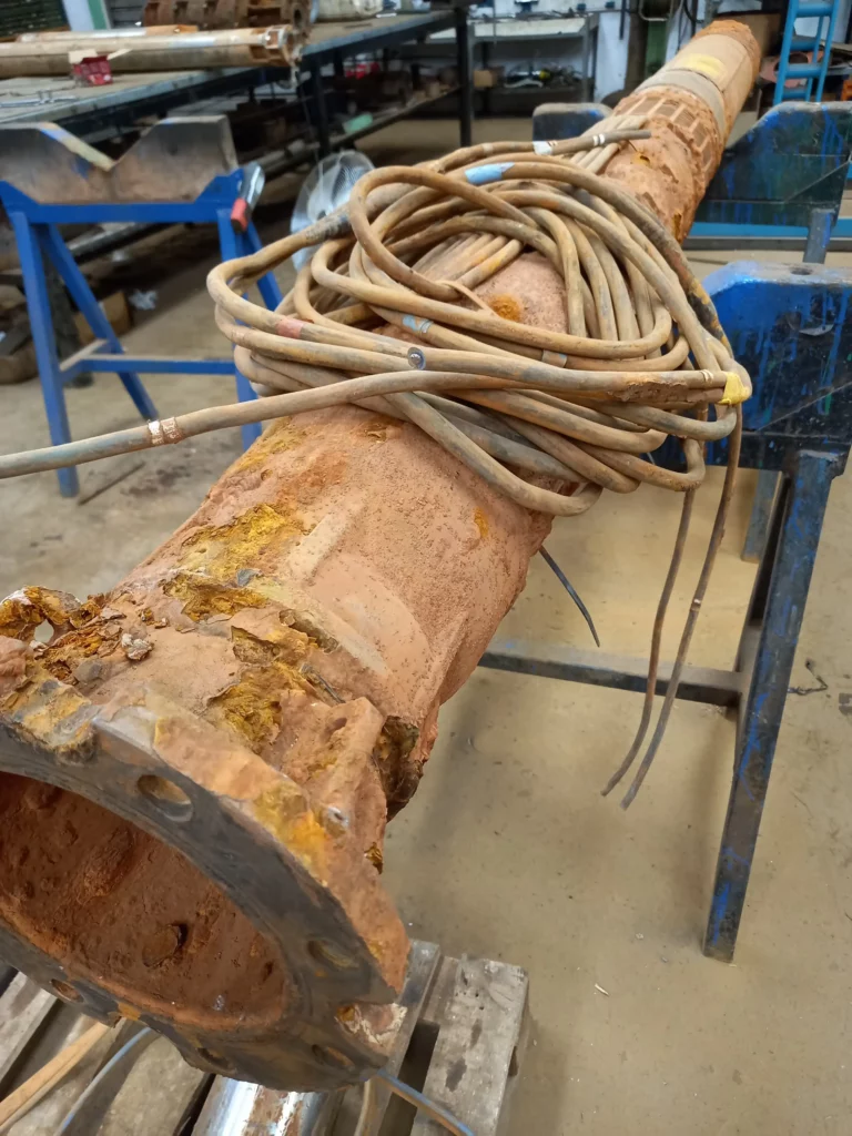 Corrosión en bombas de agua